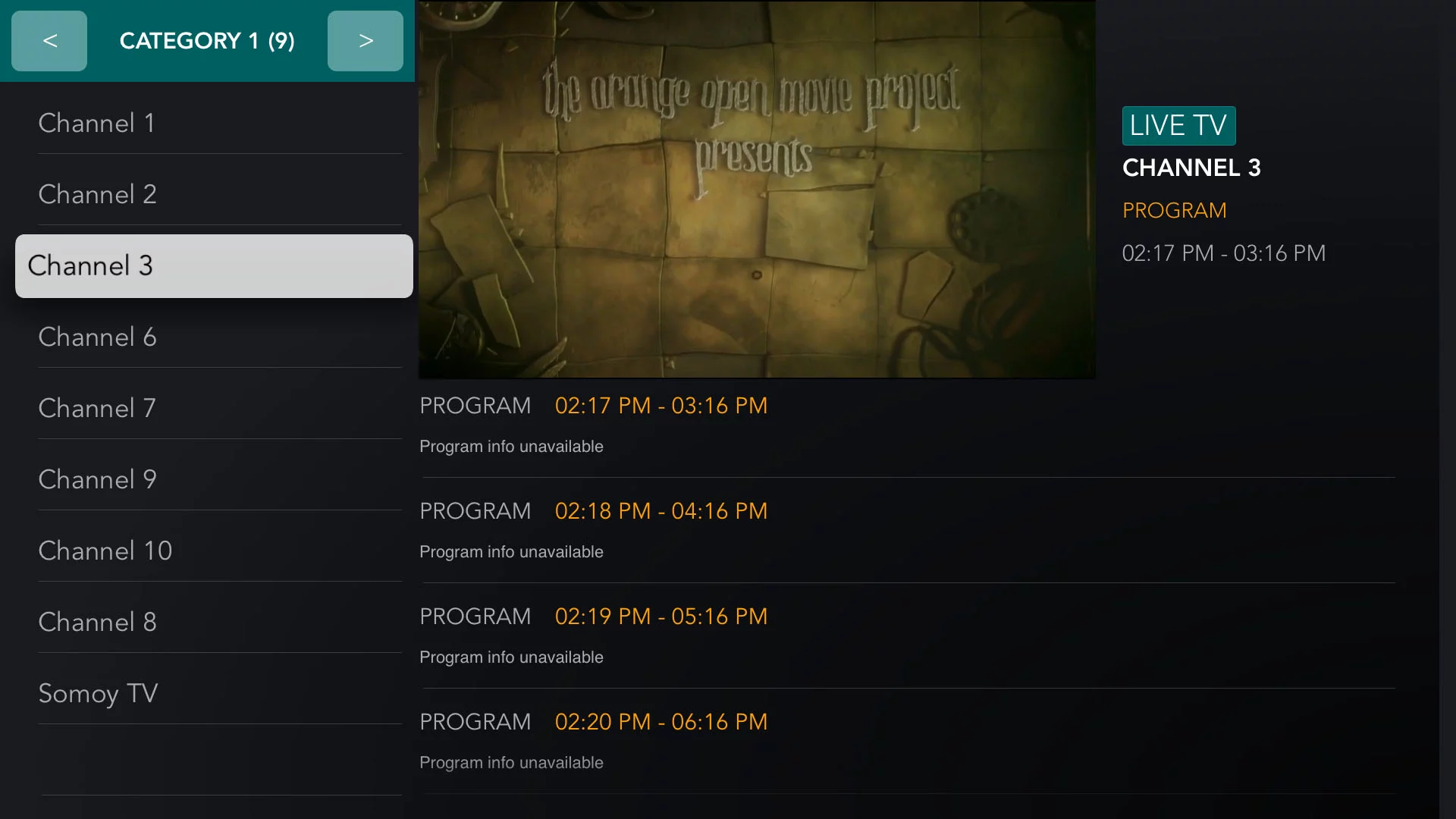 xciptv player firestick